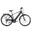 Vélo électrique homme Comfort Sport, 48 cm, 9 vitesses, noir