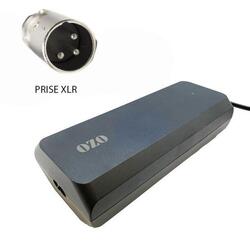 Chargeur 36V 4A pour batterie Lithium de vélo électrique prise XLR