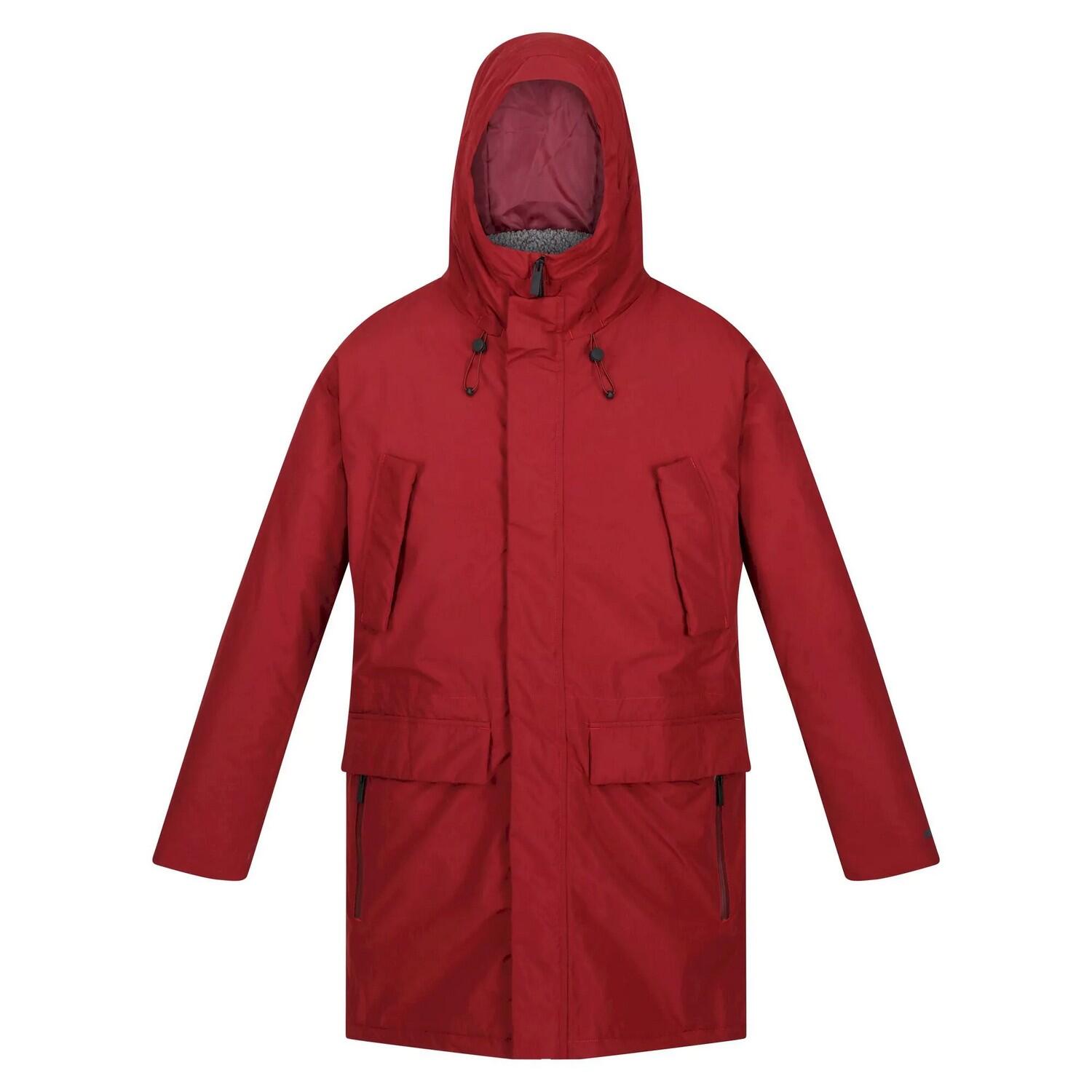 TAVARIS Men's waterproof jacket (Syrah red)