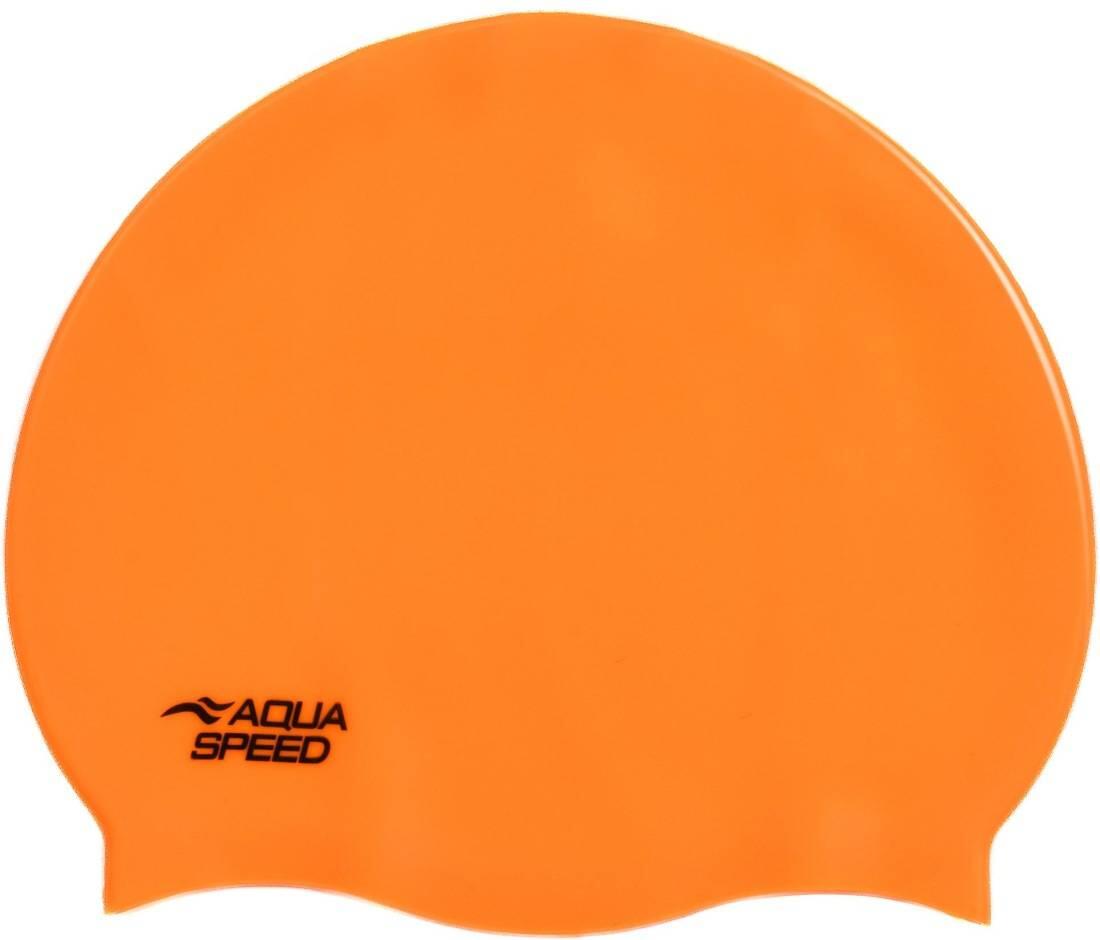 Czepek pływacki silikonowy rozciągliwy Aqua Speed Mono 2/3