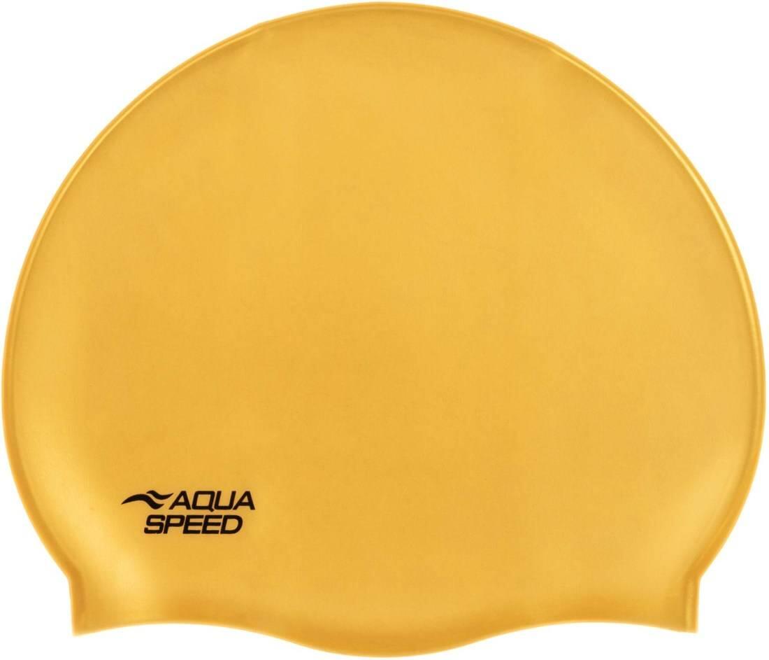Czepek pływacki silikonowy rozciągliwy Aqua Speed Mono 2/3