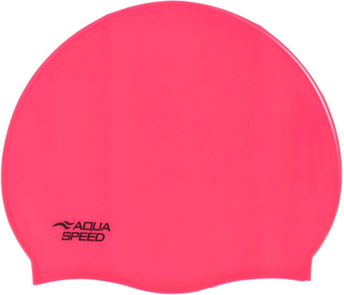 Czepek pływacki silikonowy rozciągliwy Aqua Speed Mono 2/3