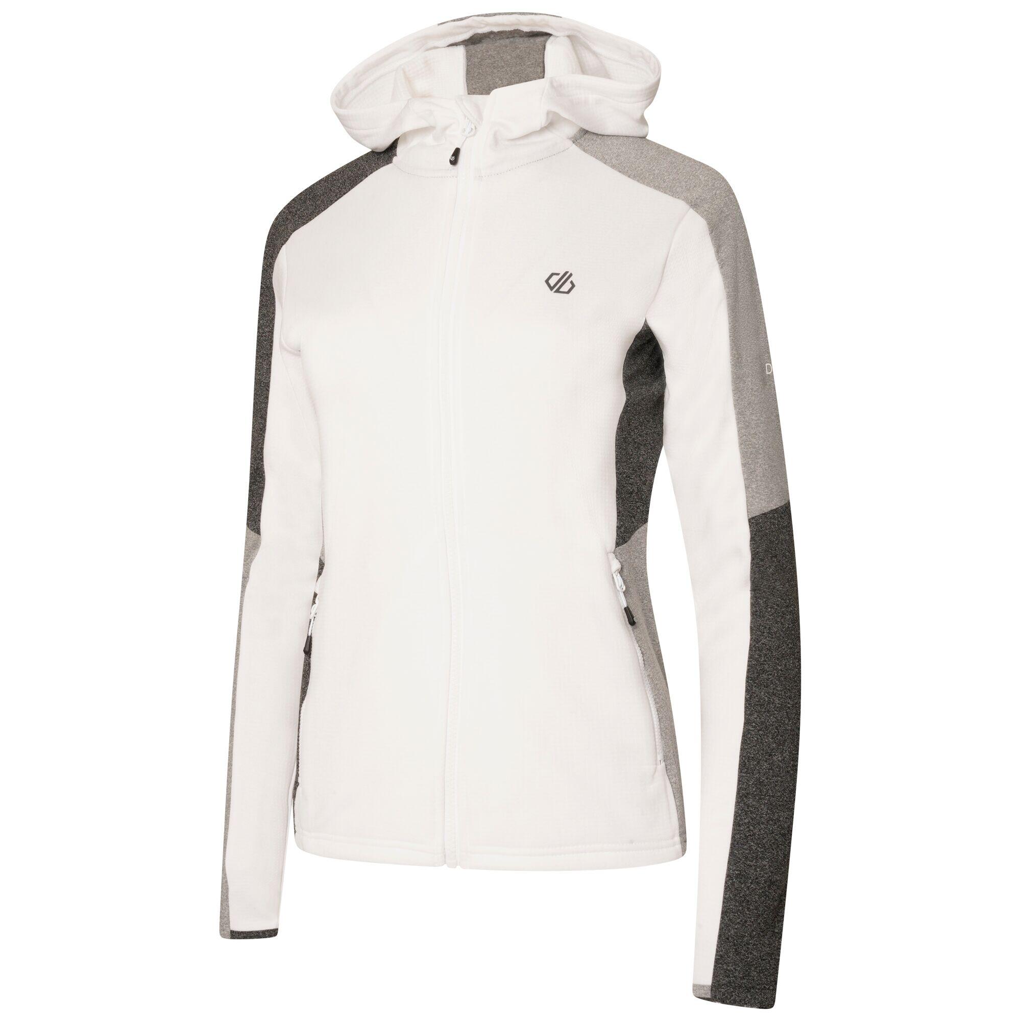 Womens/Ladies Convey Core Stretch Recycled Jacket (White/Charcoal Grey Marl) 3/5
