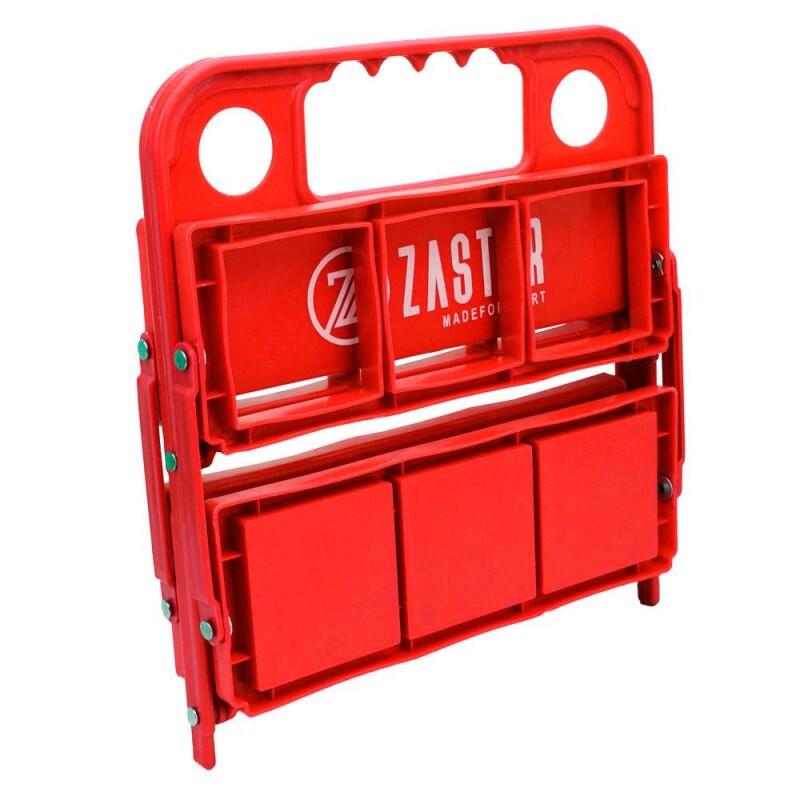 Pack 6 Botellas 750 ml Negro con Portabotellas Plegable Rojo 2/5