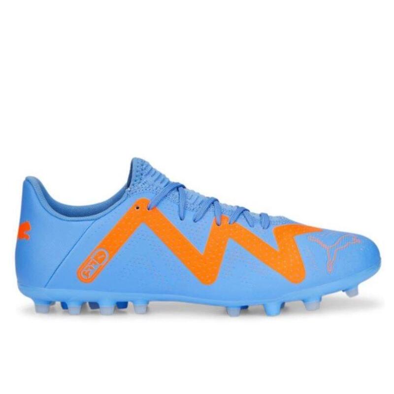 Chuteiras de futebol PUMA FUTURE PLAY MG. Morado/laranja