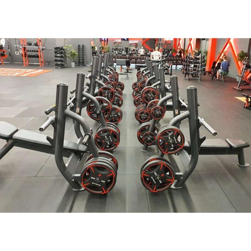 Banco de Musculação Olímpico (Declínio) - Evolve Fitness PR-211 Bench