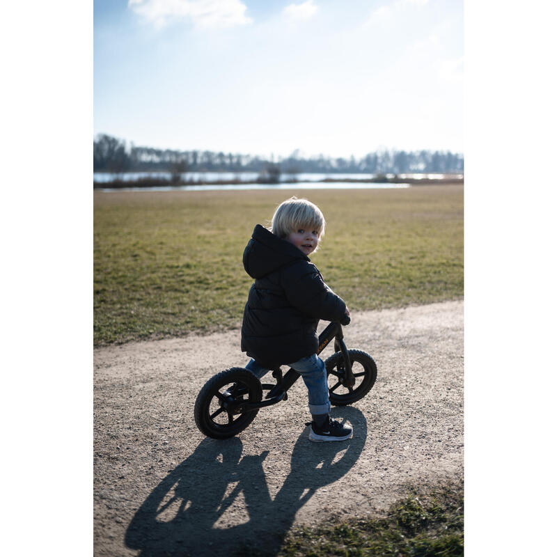 Bicicleta de echilibru Cruiser - 12 Inch - Băieți și fete - Negru