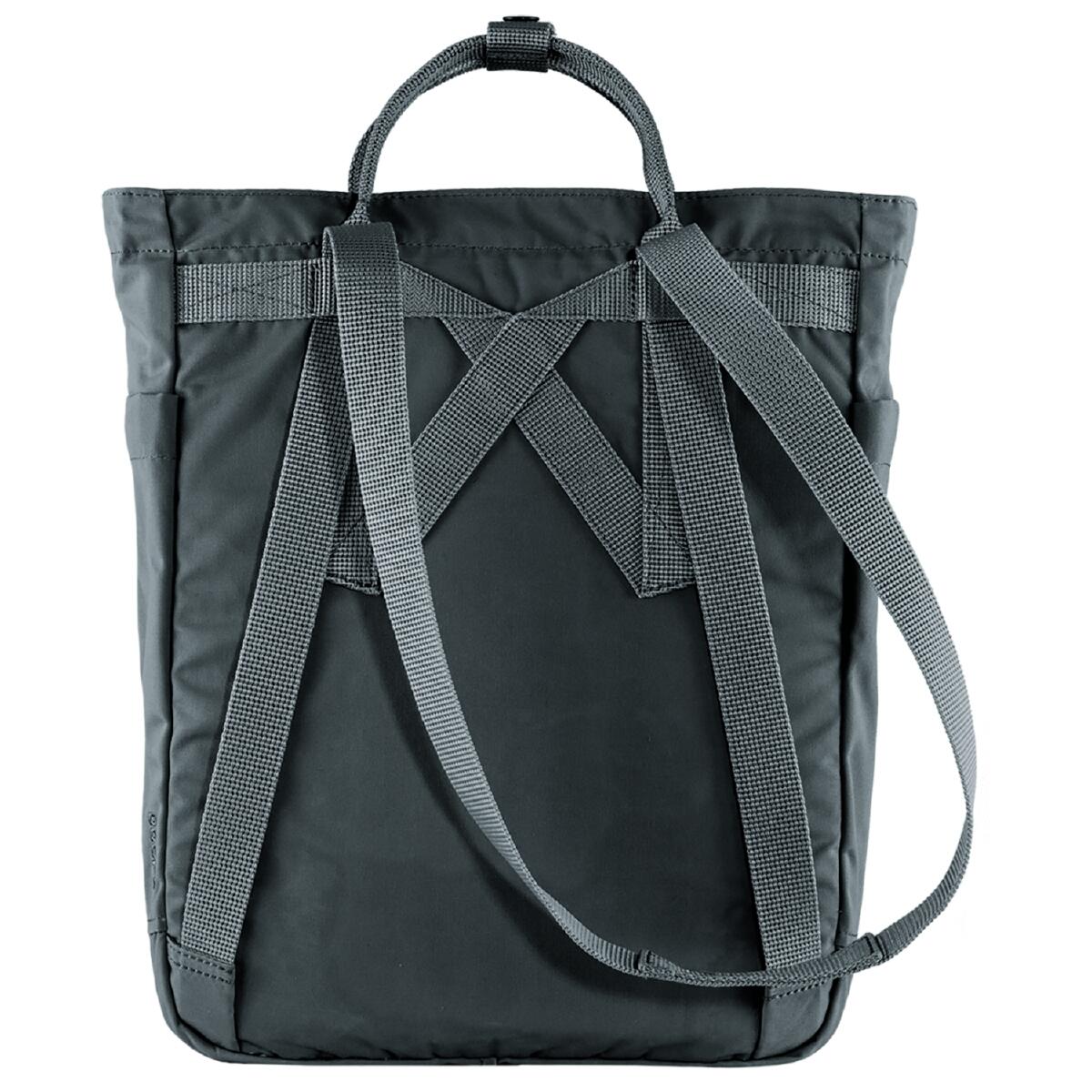 Mochila Gris Oscuro Fjallraven Kånken Totepack Graphite Ligera y Versátil 2/5
