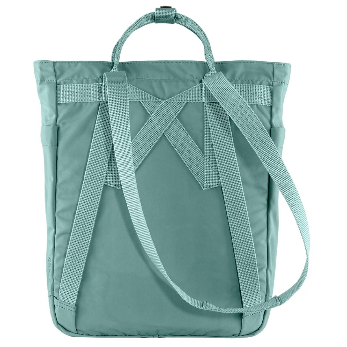 Mochila Verde Fjallraven Kånken Totepack Frost Green Ligera y Versátil 2/5