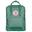 Mochila para caminar Fjallraven Kanken Verde escarcha 16 litros perlante