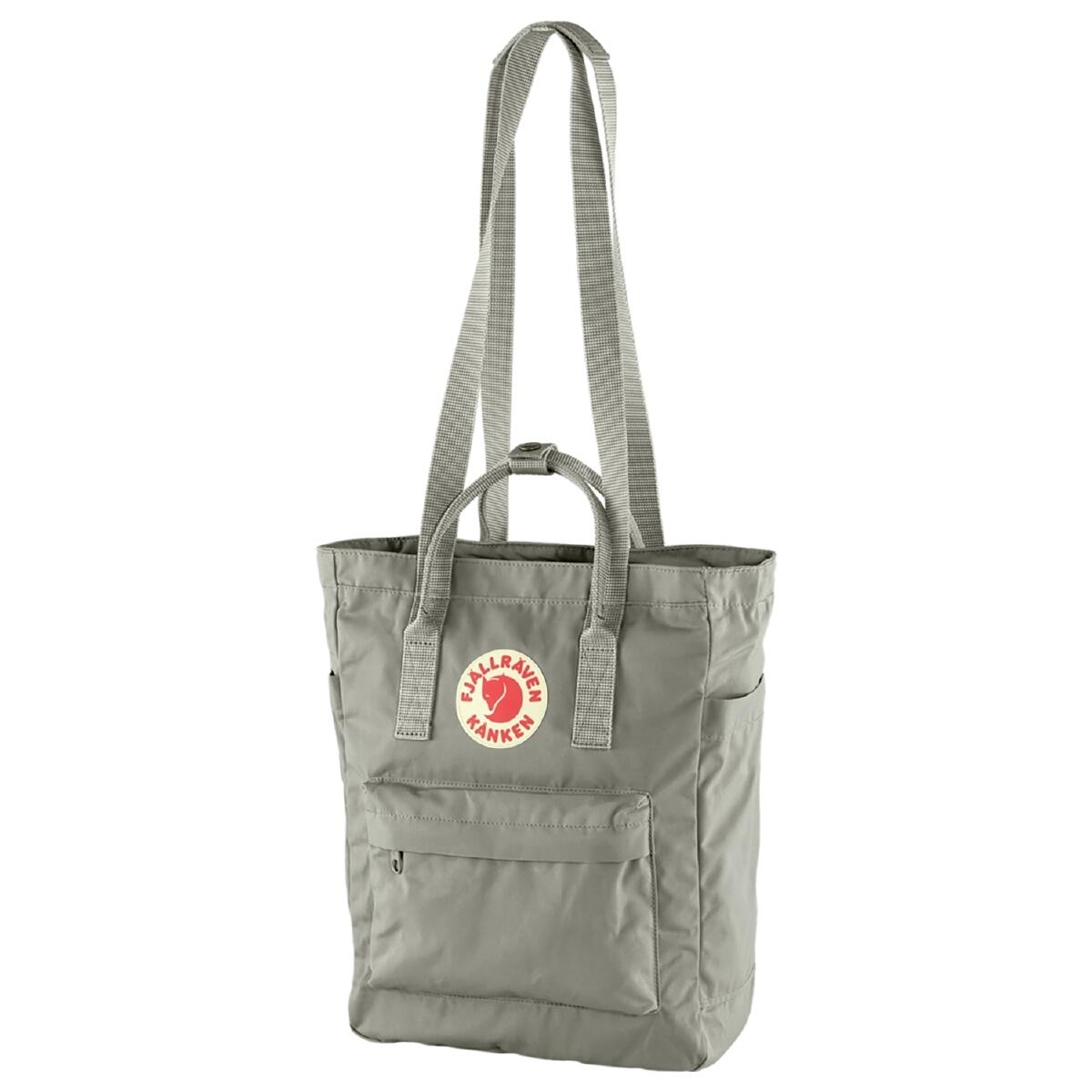 Mochila Gris Fjallraven Kånken Totepack Fog Ligera y Versátil 3/7