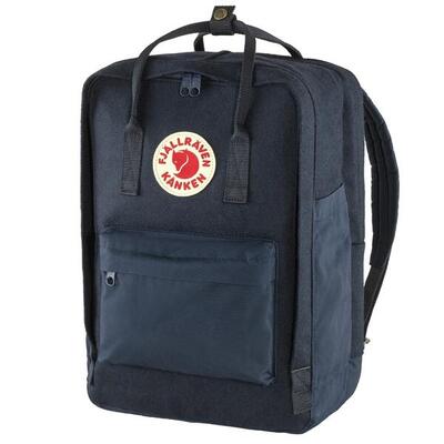Fjällräven kanken re-wool laptop 15" stadsrugzak 18 l