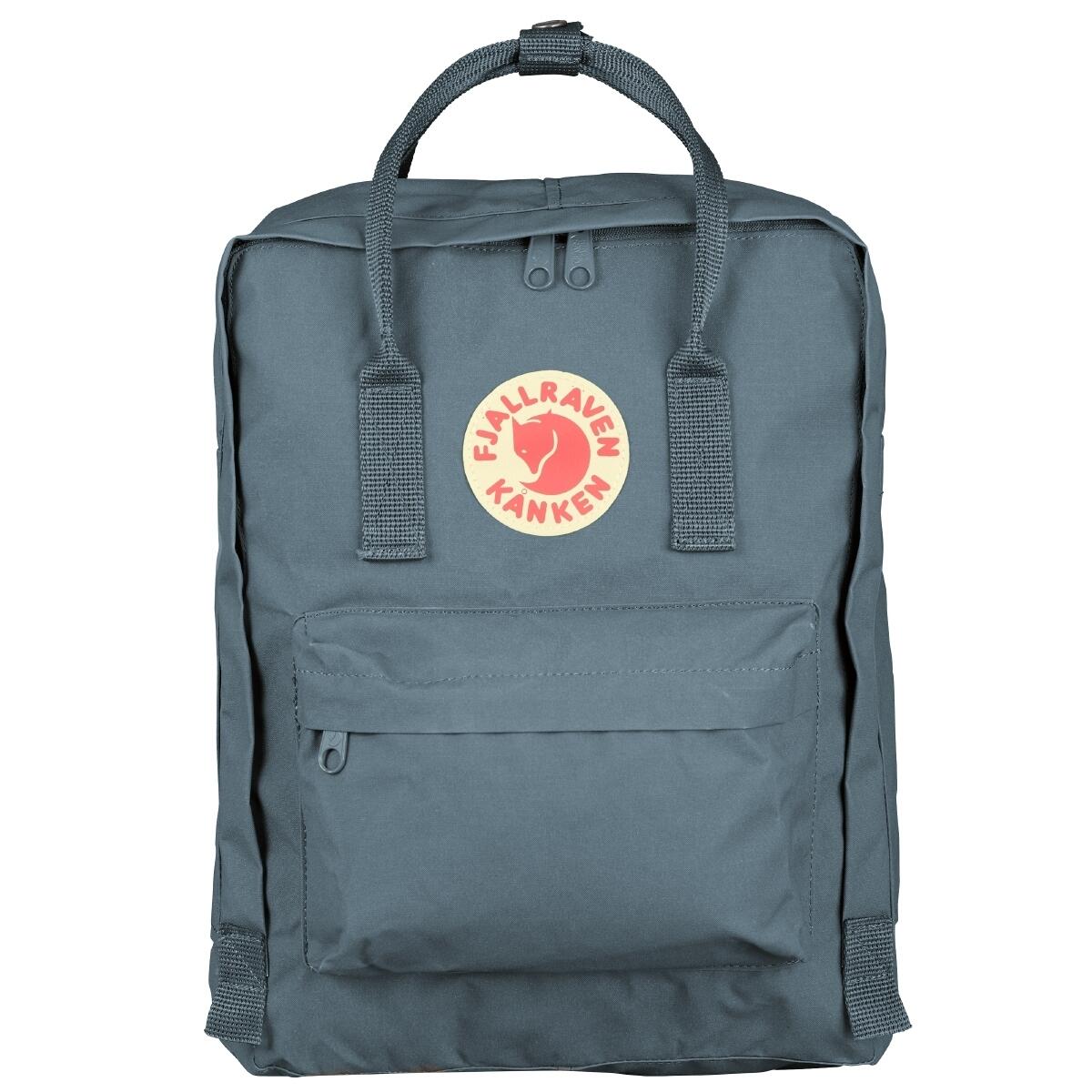 Mochila para caminar Fjallraven Kanken Gris oscuro 16 litros perlante Decathlon