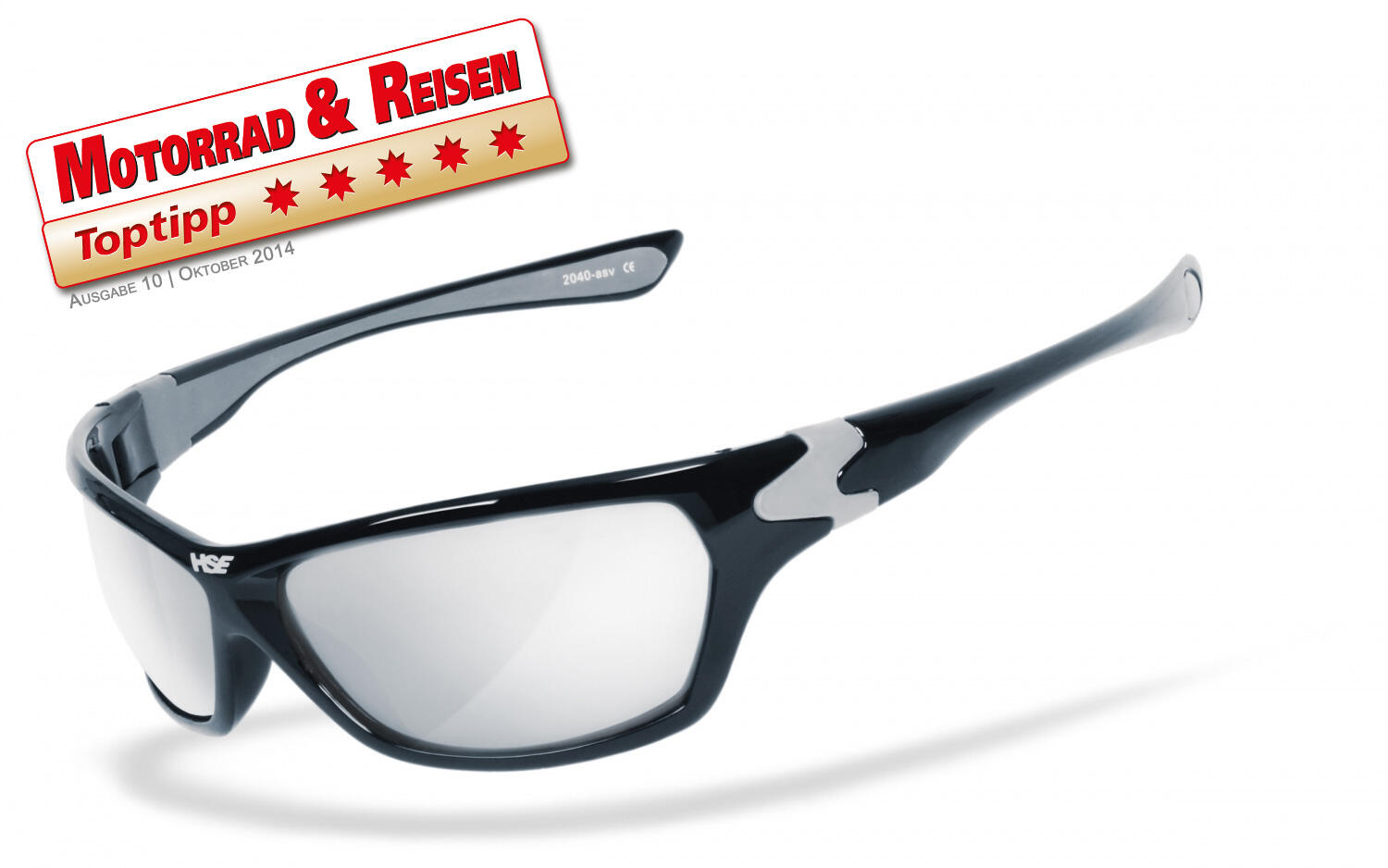 Sportbrille | HIGHSIDER | Laser silver | Steinschlagbeständig | beschlagfrei 6/7