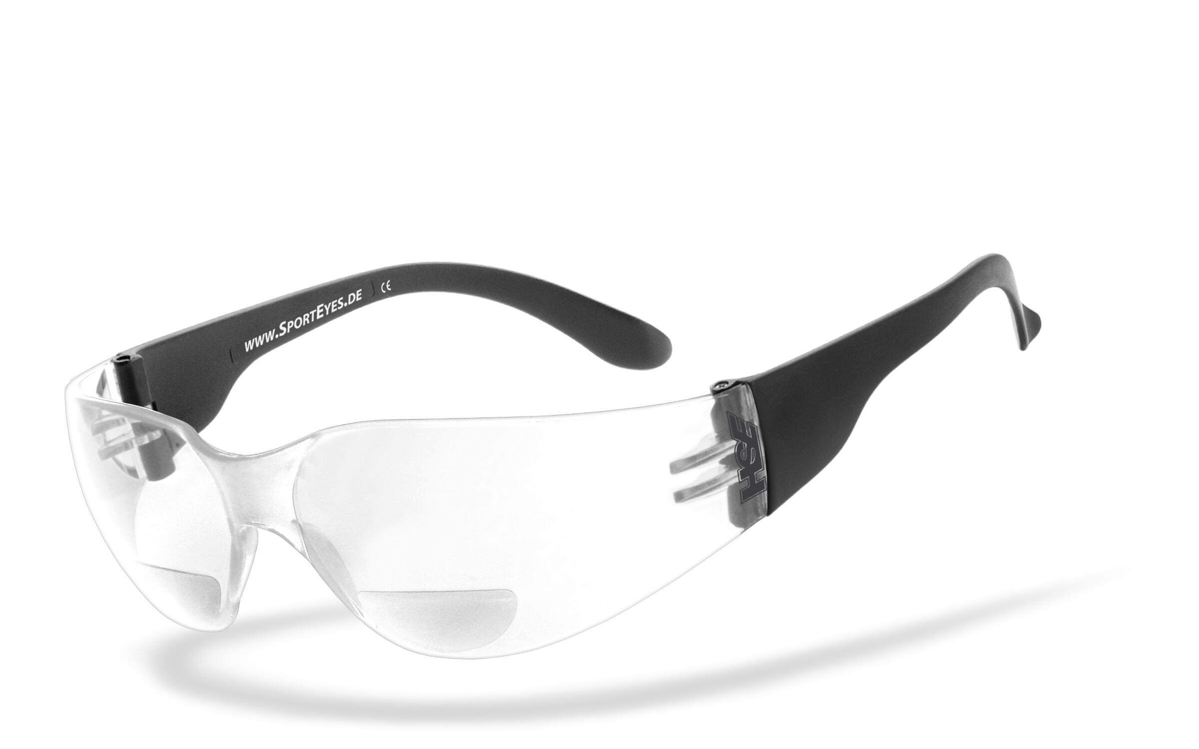 Sportbrille | SPRINTER 2.3 +1,50 Dioptrien | Leseteil | beschlagfrei 2/7