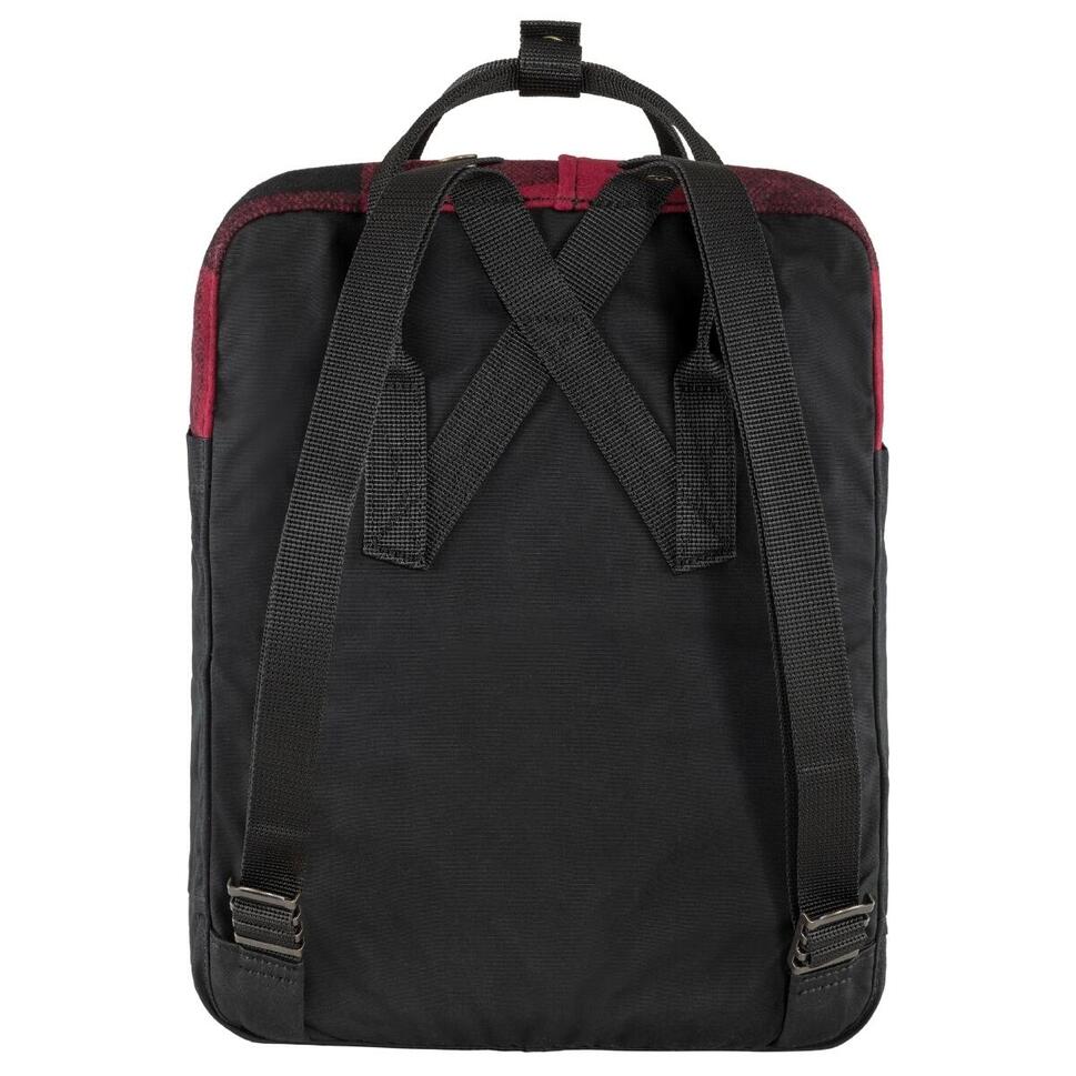 Plecak miejski Fjallraven Kanken Re-Wool - red/black