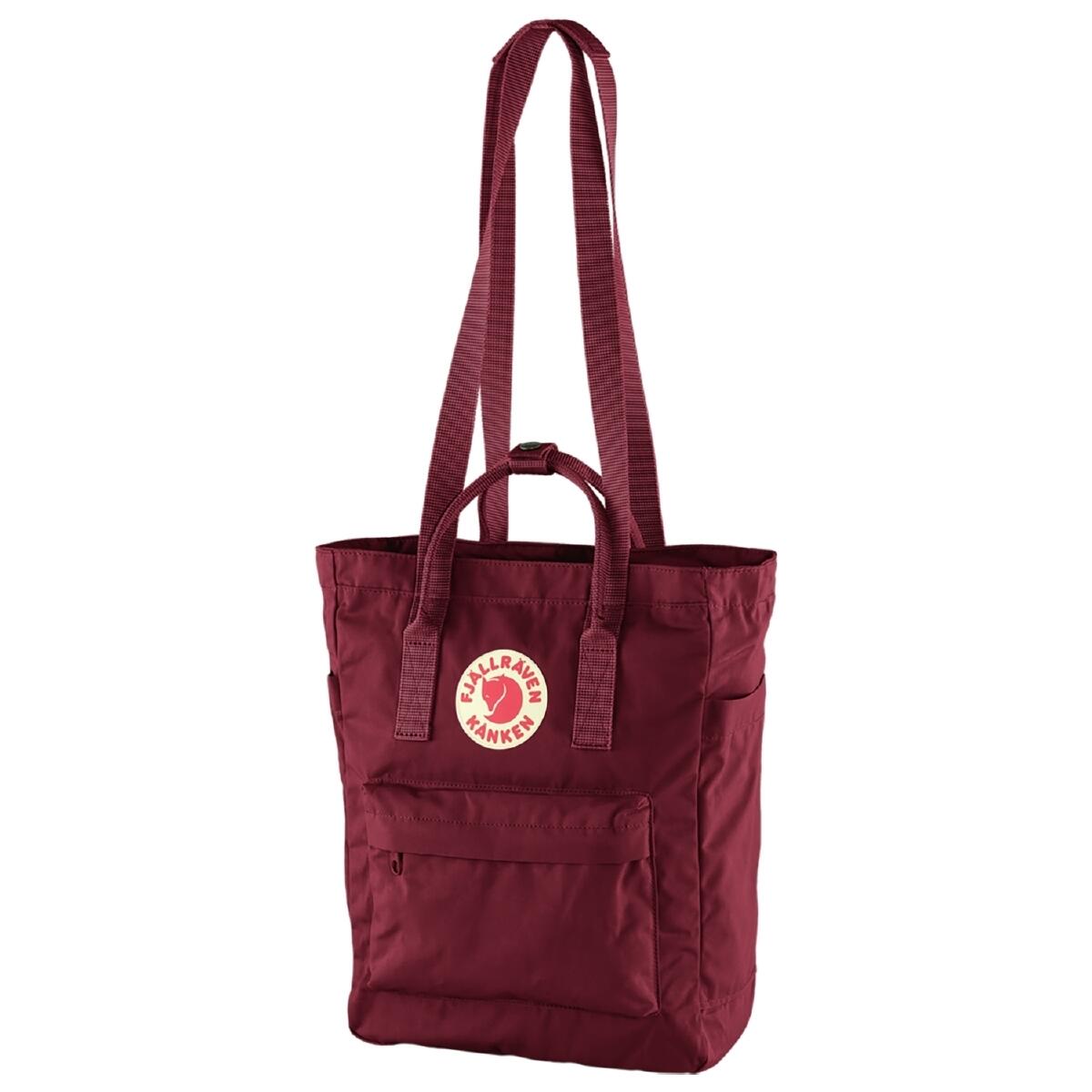 Fjallraven Kånken Totepack Unisex in Rosso Bue - Zaino Versatile 3/4