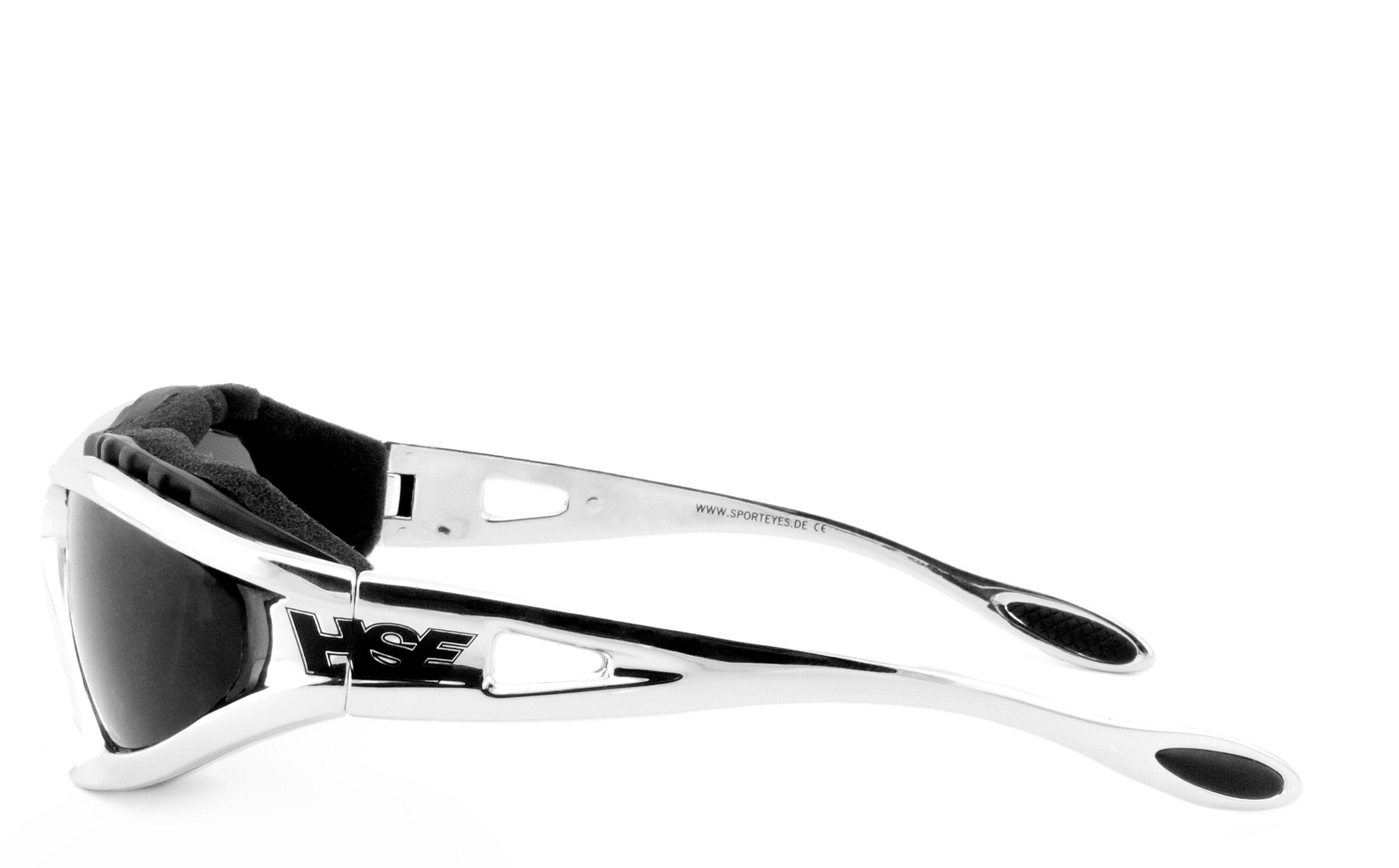 Sportbrille | FALCON-X | smoke | Steinschlagbeständig | beschlagfrei 4/7