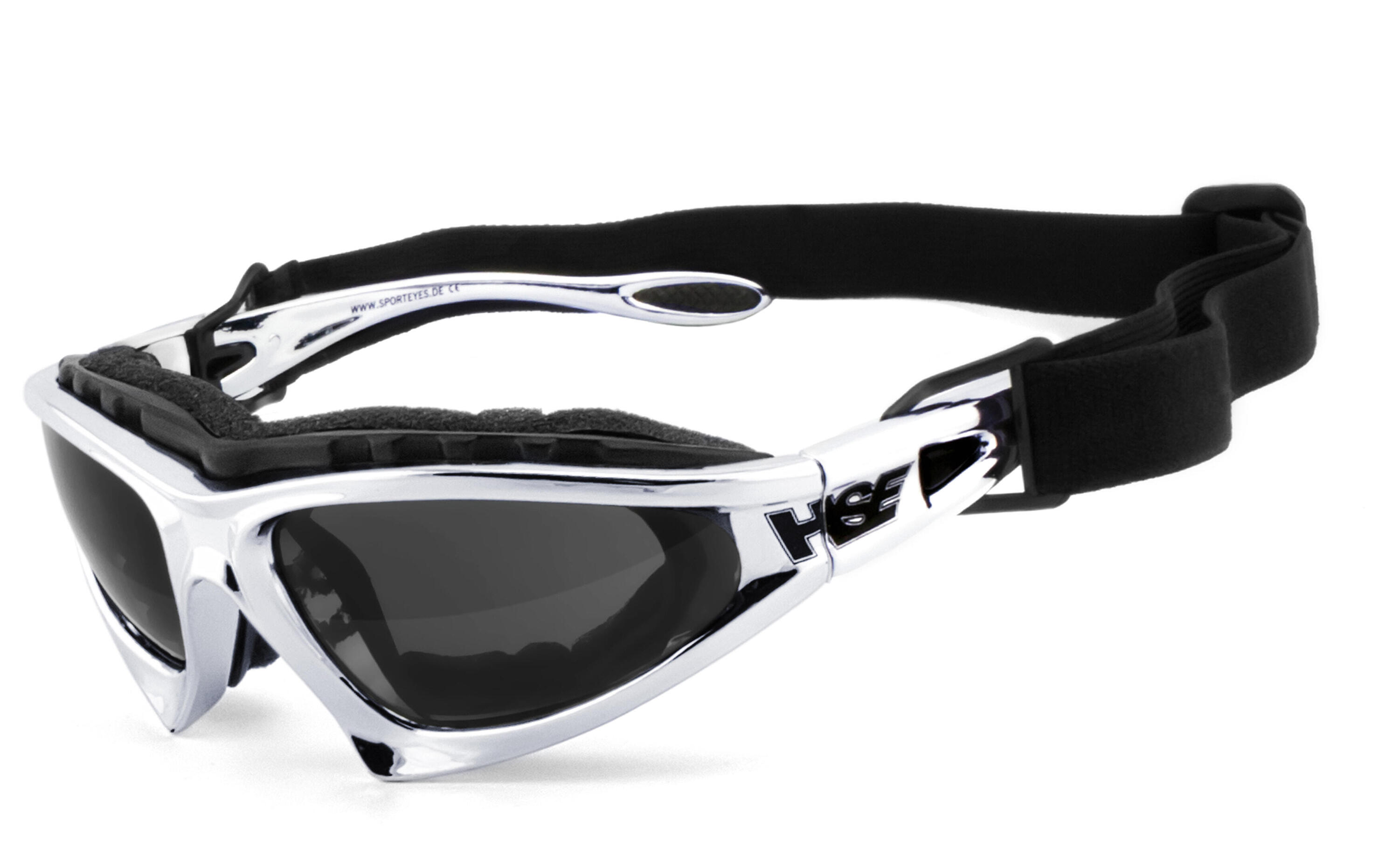 Sportbrille | FALCON-X | smoke | Steinschlagbeständig | beschlagfrei 5/7