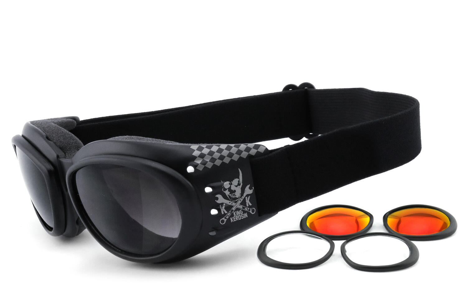 KING KEROSIN Sportbrille | KK175 | viele Extras | beschlagfrei