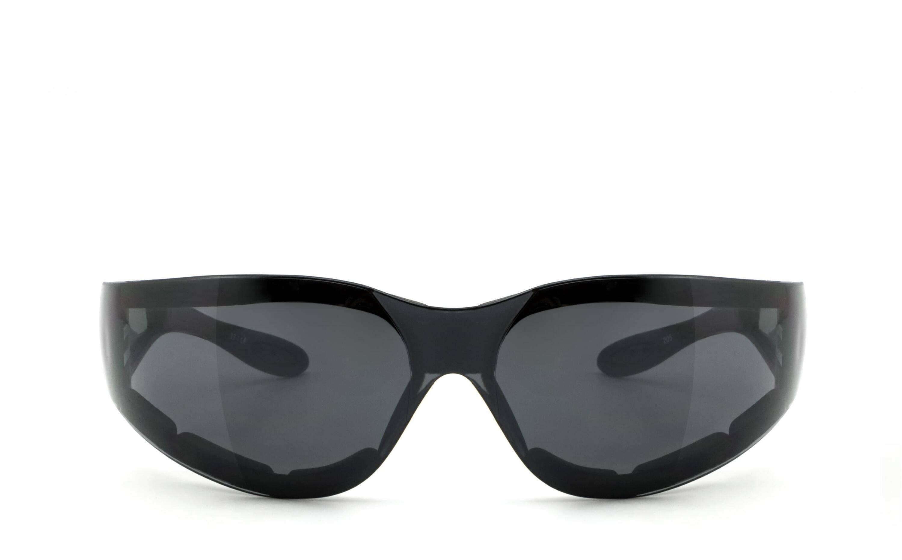 Sportbrille | KK205 gepolstert | smoke | Steinschlagbeständig 3/7