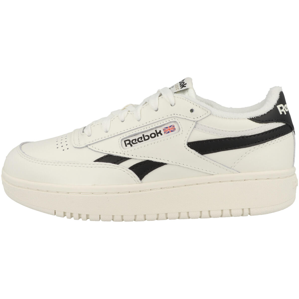 Reebok - Baskets Femme Reebok Classics Club C Double - Chaussures De Sport - Blanc|noir - 36 - Decathlon