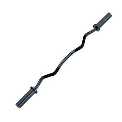 Oly. curl bar 120 cm olezcb120b voor fitness en krachttraining