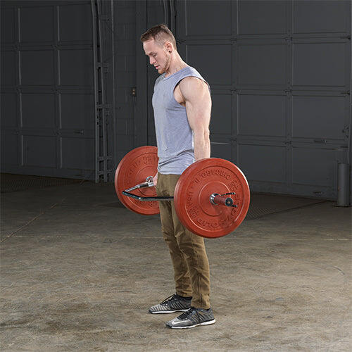 Barre d’ epaules olympique OTB50 pour fitness et musculation 5/5