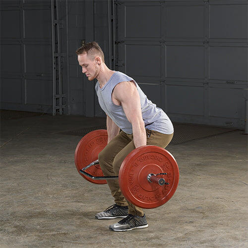 Olympische shrug bar OTB50 voor fitness en krachttraining