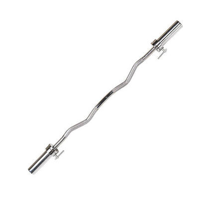 Oly. curl bar 120 cm olezcb120c voor fitness en krachttraining