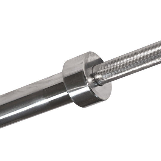 Barre olympique 220 cm OLBAR220C pour fitness et musculation 3/4