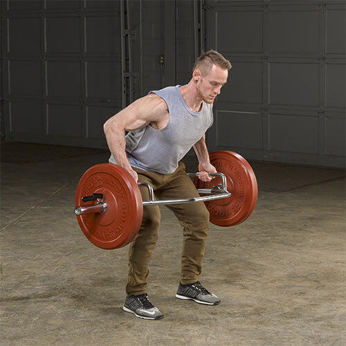 Olympische shrug bar OTB50RH voor fitness en krachttraining 4/5