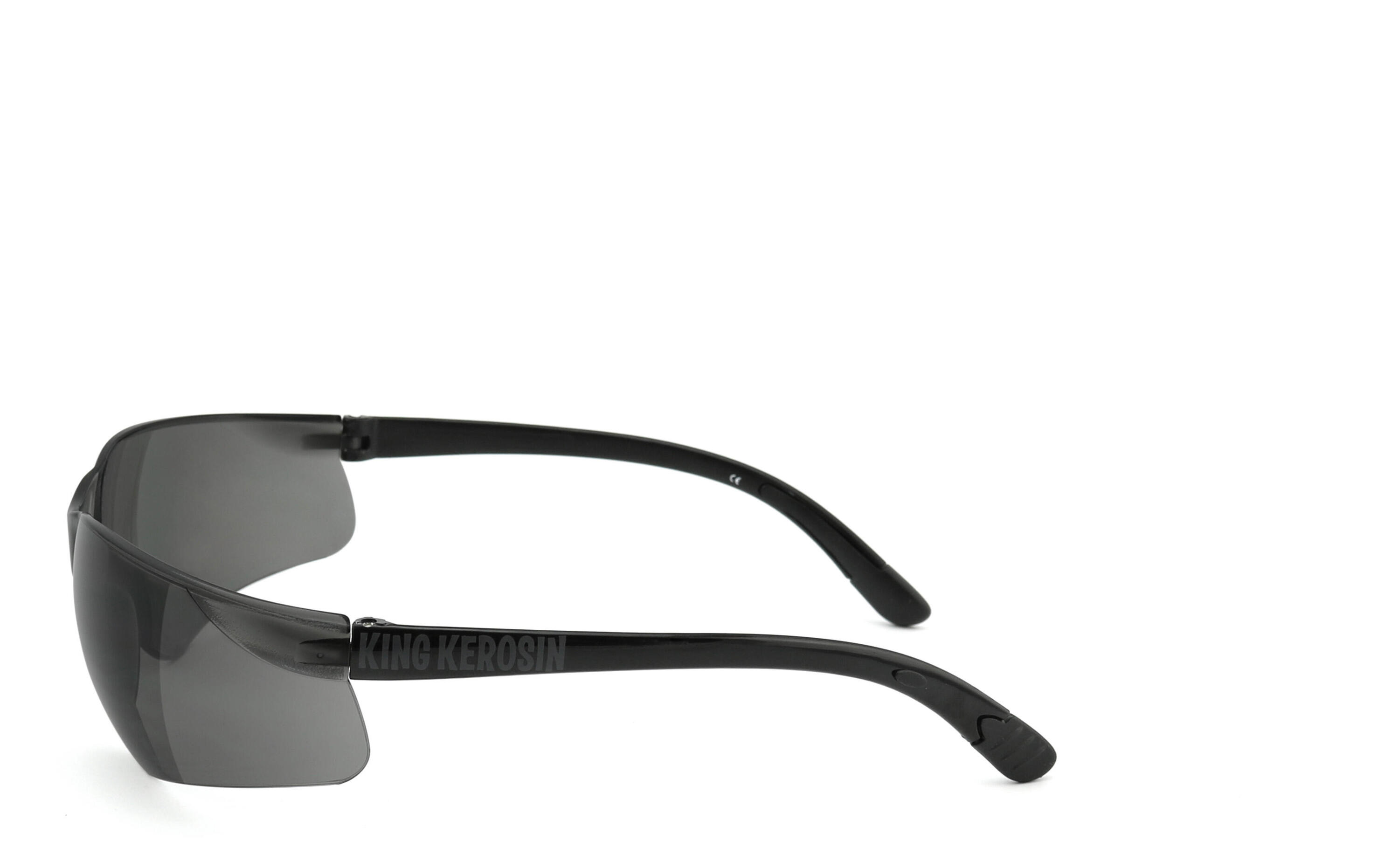 Sportbrille | KK2240 | smoke | softe Bügelenden, Steinschlagbeständig 3/6