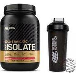 Gold Standard Isolate Bundel - Aardbei Whey Isolaat + Shakebeker - 930 gr