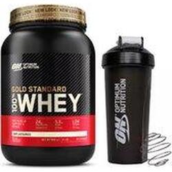 Gold Standard Whey Protein Bundel - Naturel Eiwitshake + Shakebeker