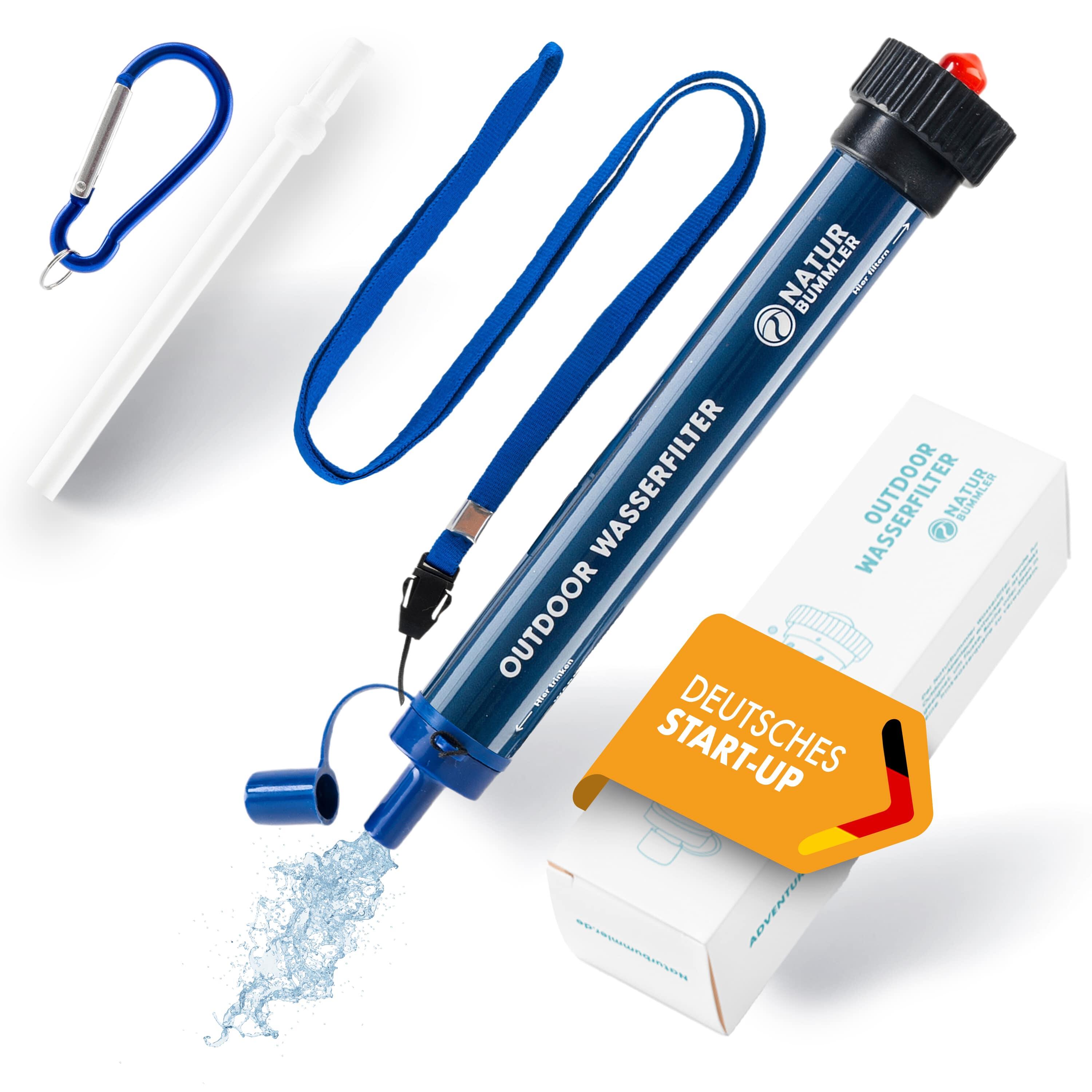 NATURBUMMLER Naturbummler ® Wasserfilter 2000 Liter [Co2-Neutral]