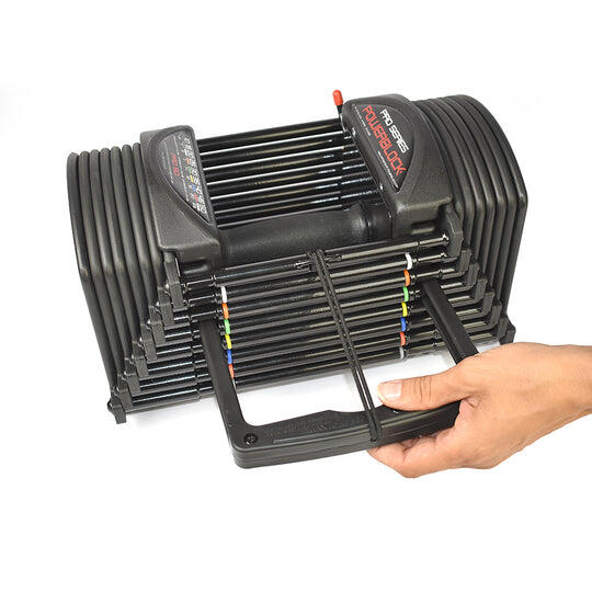 PRO 50 set (1 à 23 kg) PBPRO50 pour fitness et musculation 3/4