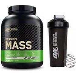 Serious Mass Paquet - Cookies & Cream Mass Gainer + Shaker - 2727 gr