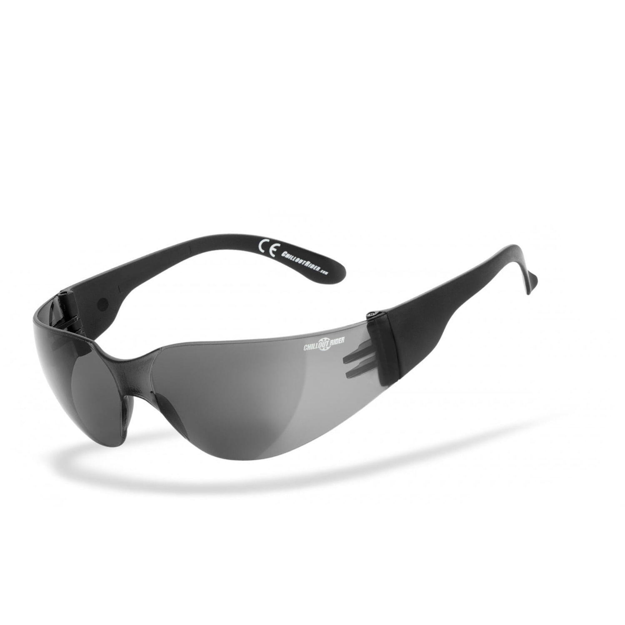 CHILLOUT RIDER Sportbrille | CR007-a | smoke | Steinschlagbeständig | beschlagfrei