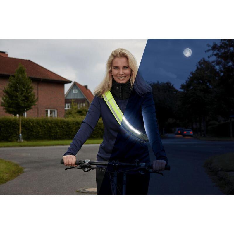 Imbracatura illuminata per bicicletta - Adulto - Imbracatura a strappo