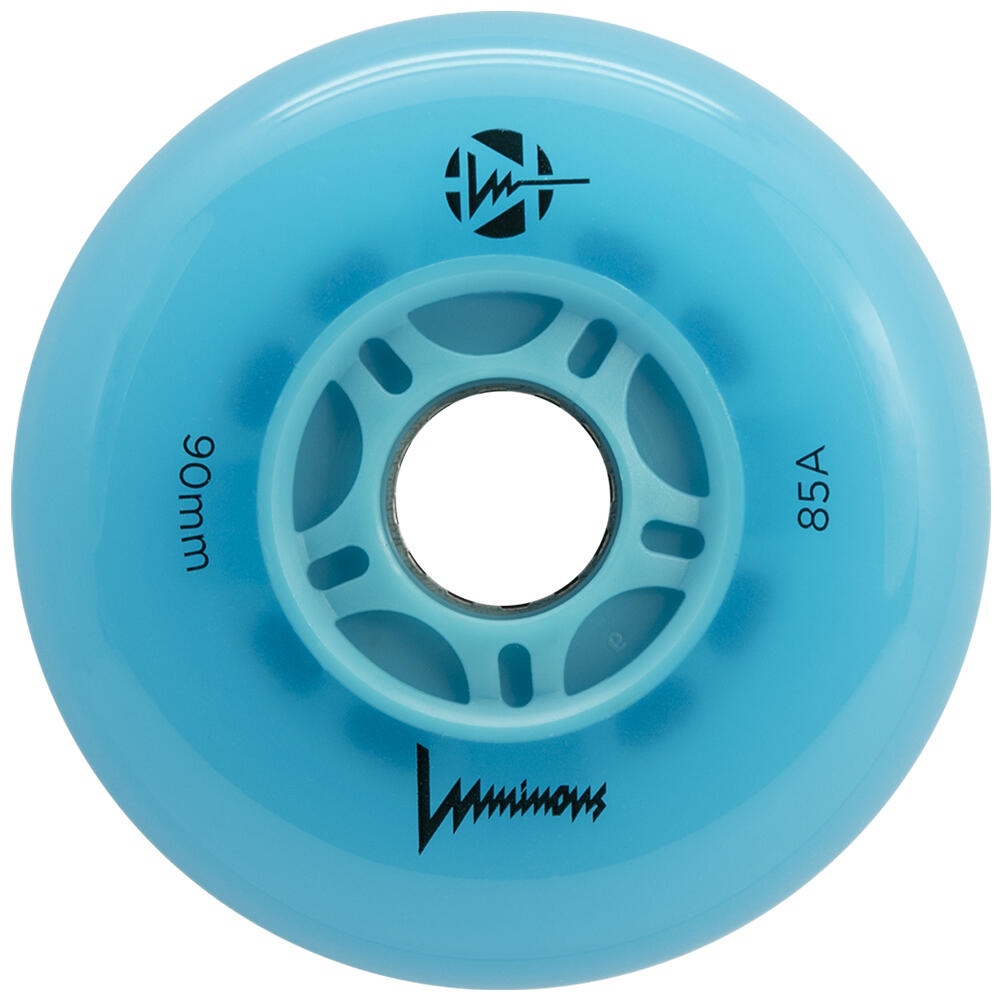 LUMINOUS Roue Inline 85A Bleu Ocean Phosphorescent [x4] 2/5