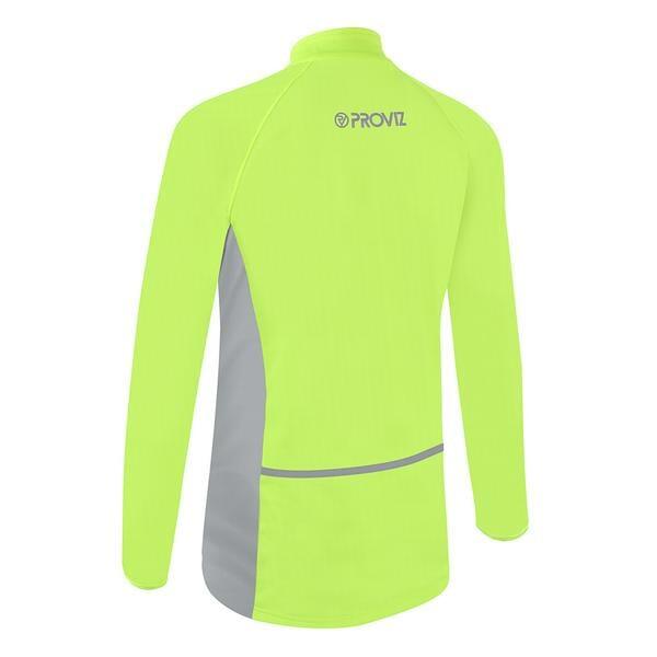 Proviz Classic Mens Sports T-Shirt Long Sleeve Reflective Activewear Top 2/6