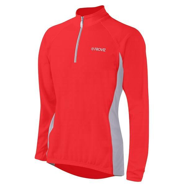 PROVIZ Proviz Classic Mens Sports T-Shirt Long Sleeve Reflective Activewear Top