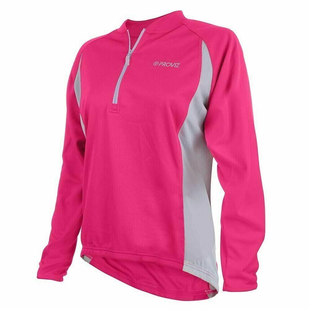 PROVIZ Proviz Classic Womens Sports T-Shirt Long Sleeve Reflective Activewear Top