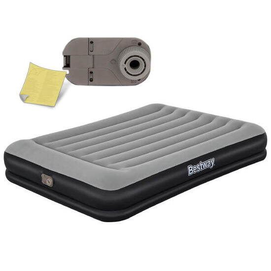 Bestway Lit gonflable 2 places 203x152x36cm avec pompe électrique intégrée