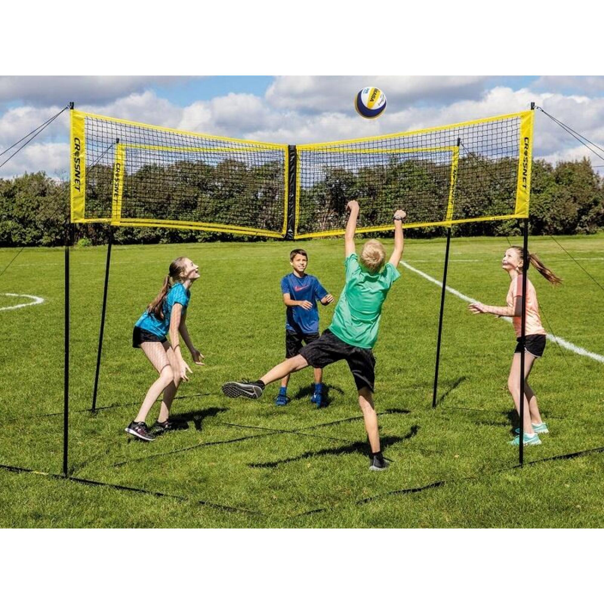 Hammer Crossnet Volleybal Net Four Square