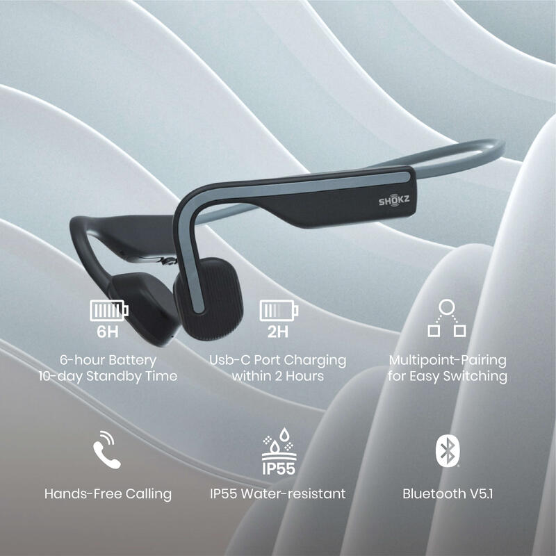 OpenMove Bone Conduction Sports Headphones