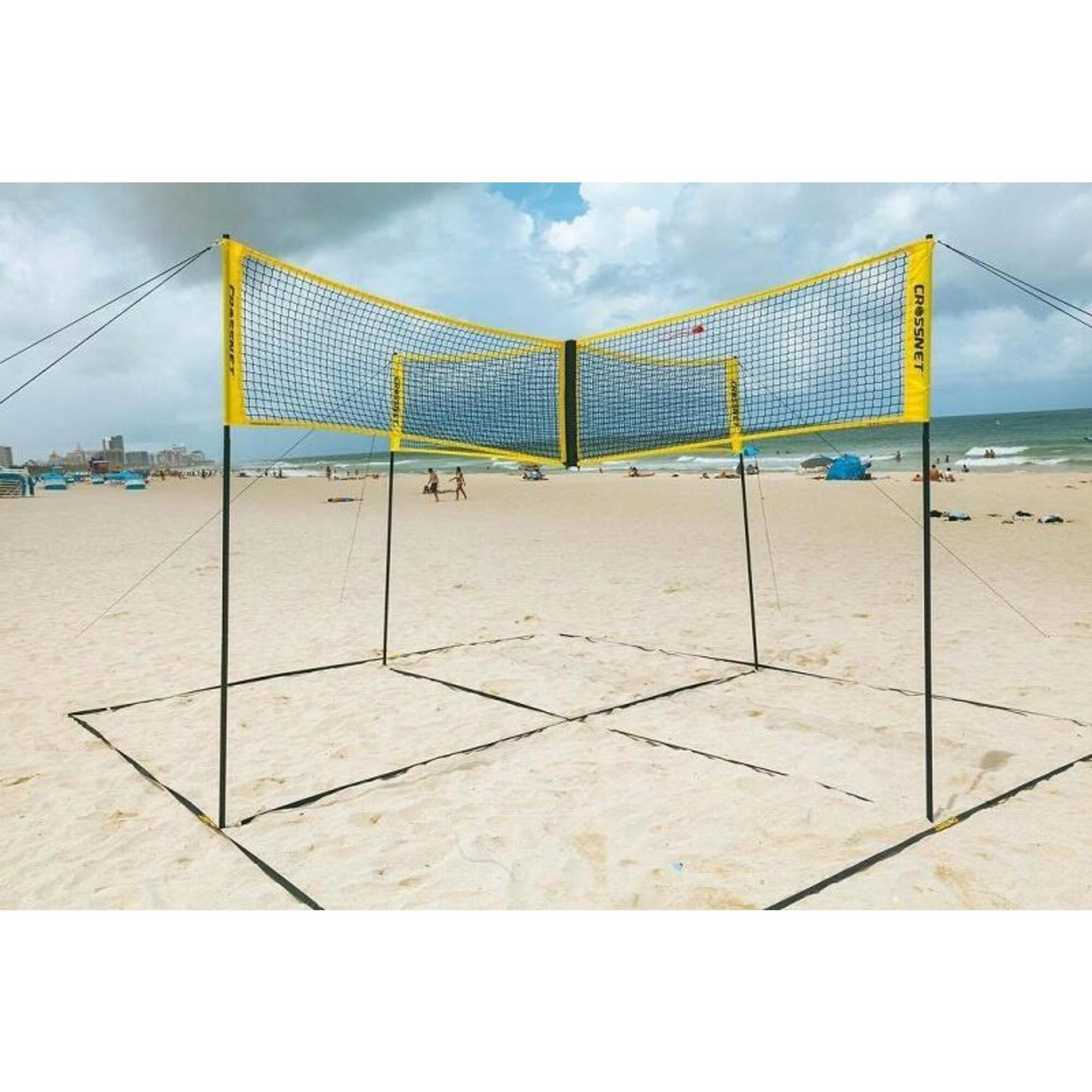 HAMMER Volleyball-Netz Crossnet