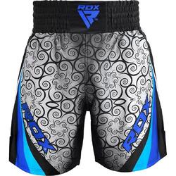 BSS Boxing Training Shorts Satin R2 - Bleu - 2XL