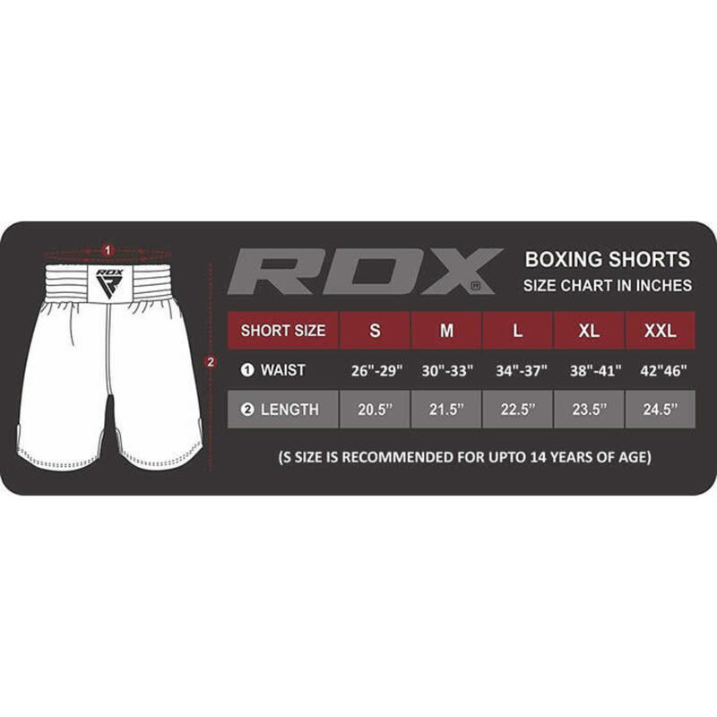 BSS Boxing Training Shorts Satin R2 - Blauw - 2XL